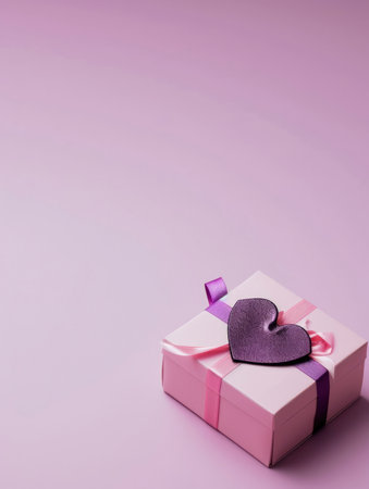 Photo of a romantic gift boxの素材