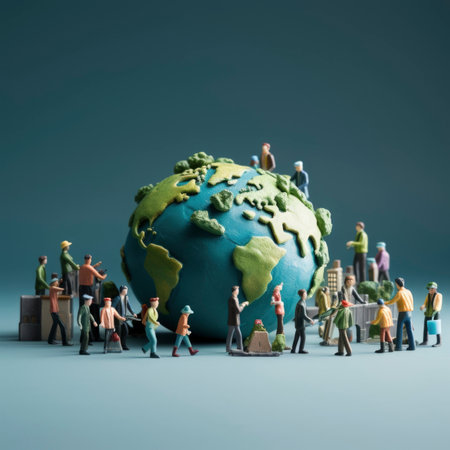 Save earth illustration figureの素材