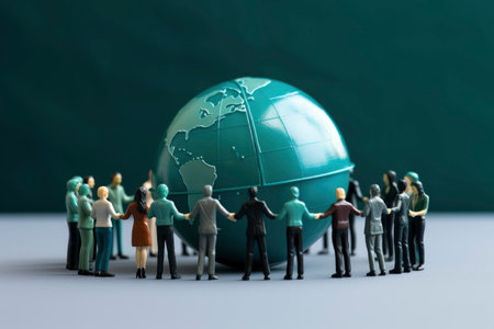 Save earth illustration figureの素材