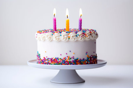 Photo of a delicious birthday cakeの素材