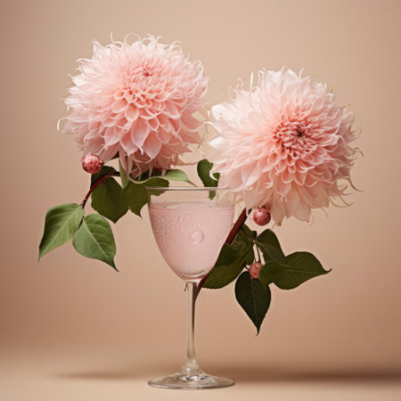 View of beautiful blooming flowersの素材