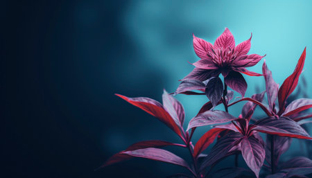 View of beautiful blooming flowersの素材