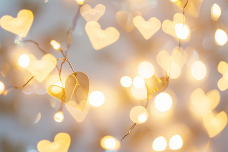 Love hearts dynamic backgroundの素材