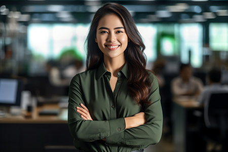Photo of a businesswomanの素材