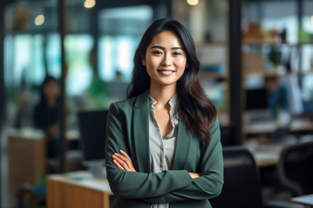 Photo of a businesswomanの素材