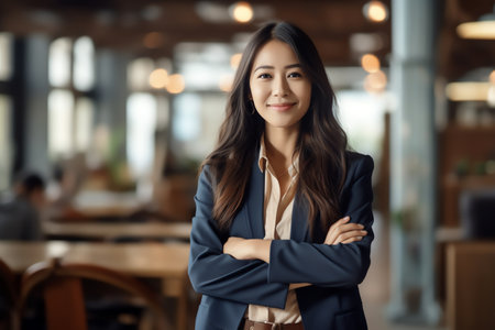 Photo of a businesswomanの素材