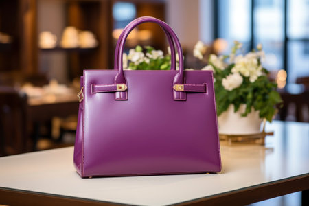 Photo an elegant handbagの素材