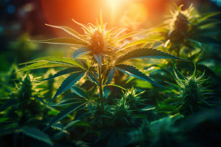 Photo of marijuana plantsの素材