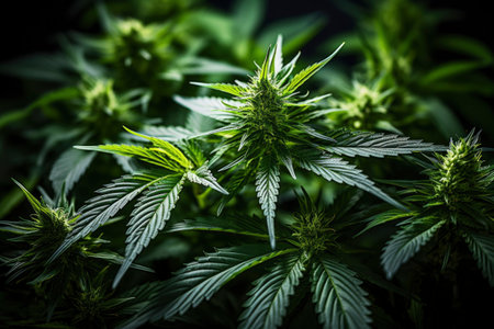 Photo of marijuana plantsの素材