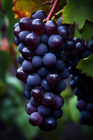 Photo of grape plantsの素材