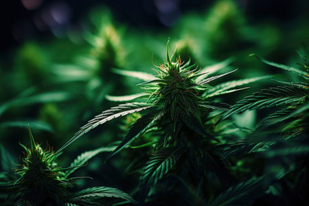 Photo of marijuana plantsの素材