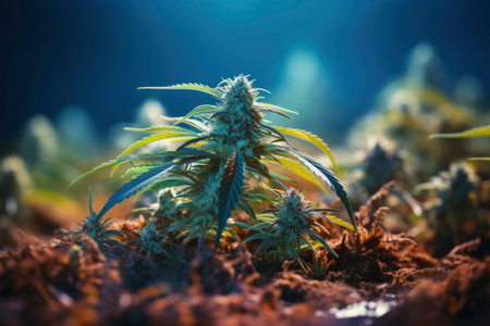 Photo of marijuana plantsの素材