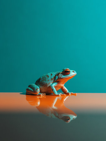 Photo of a frogの素材