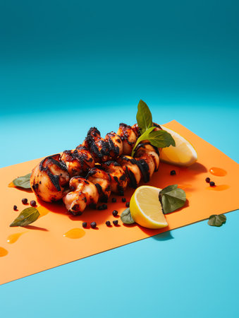 Photo of squid grilledの素材