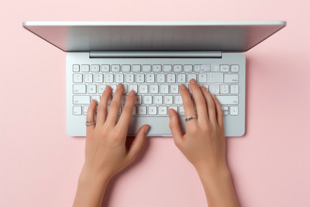 Photo of computer keyboardの素材