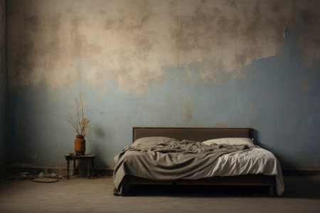 Photo of a bedroomの素材