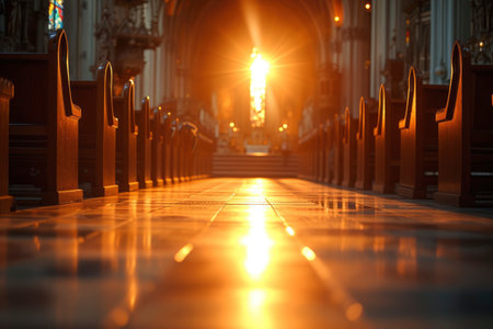 Photo of church interior designの素材