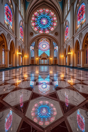 Photo of church interior designの素材