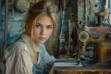 Photo of sewing industryの素材