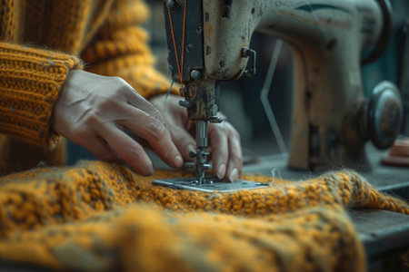 Photo of sewing industryの素材