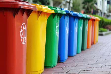 Photo of trash canの素材
