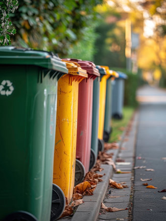 Photo of trash canの素材