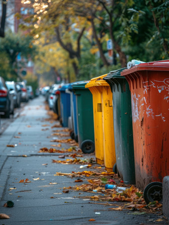 Photo of trash canの素材