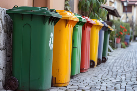 Photo of trash canの素材