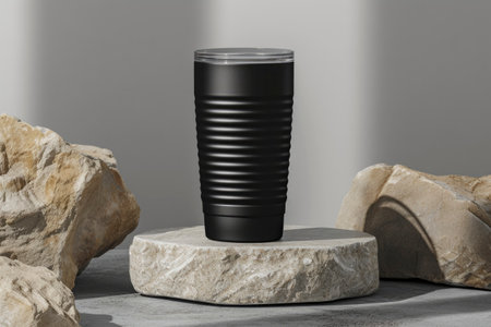 Photo of blank tumblerの素材