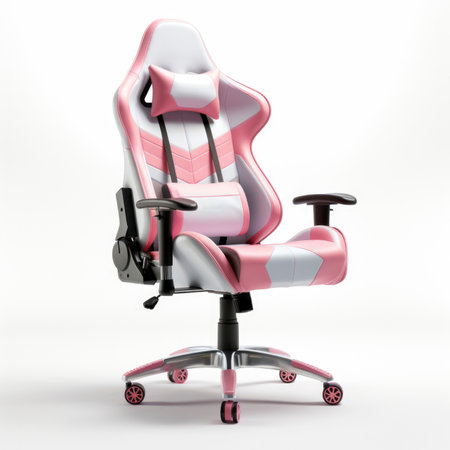 Photo of a modern gaming chairの素材
