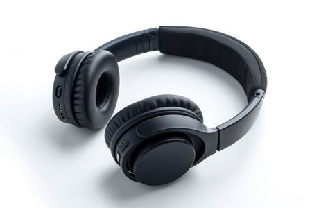 Photo of a wireless headphoneの素材