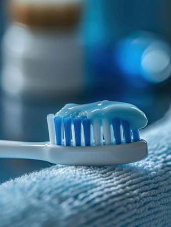 Photo of a toothbrushの素材