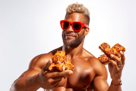 Photo of a bodybuilderの素材