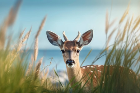 Photo of a deerの素材