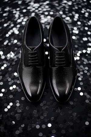 Photo of a men shoesの素材