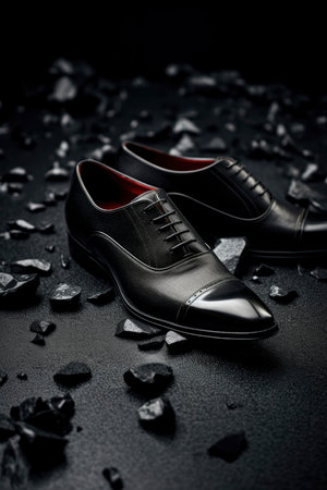 Photo of a men shoesの素材