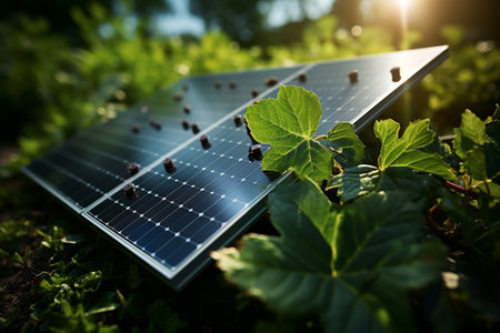 Solar panel renewable energyの素材