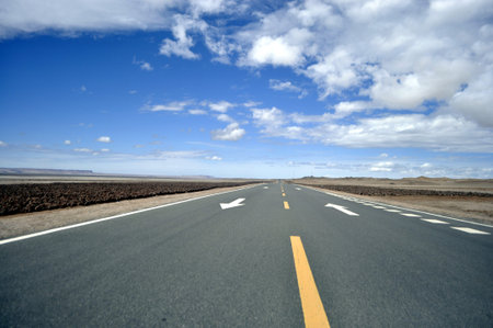 The most beautiful highway in northwestern Qinghai