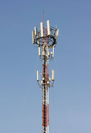 Telecommunication Towerの写真素材