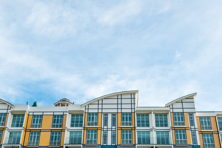 condominium sky view at cameron highland Malaysiaの写真素材