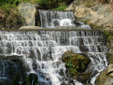 Mae pool  waterfallの写真素材