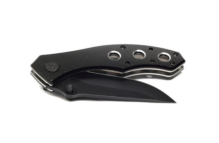 average clasp-knife on a white background
