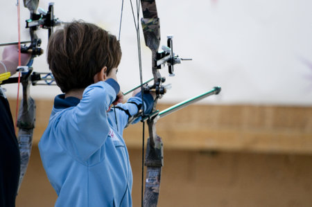 Young archer