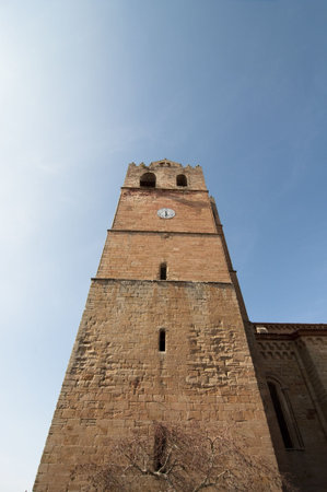 Picture of an old cathedral from spain.の写真素材