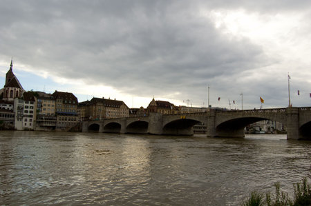 Picture of the Rhin River, from Europeの写真素材