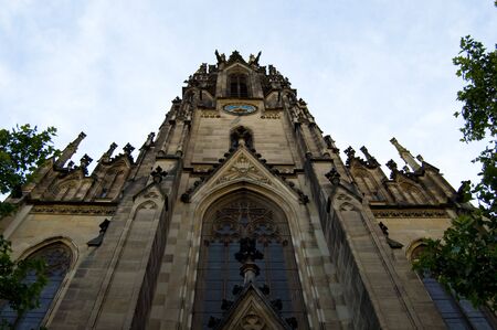 Picture of a nice cathedral from Basel,Suiza.の写真素材