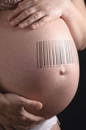 Picture of a pregnant.の写真素材