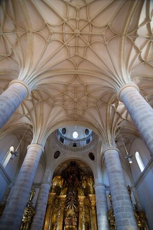 Indoor cathedral´s picture from Europe.の写真素材