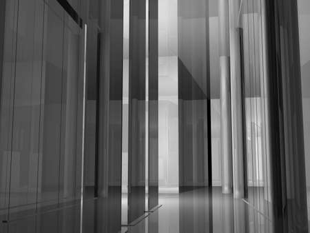 Room´s illustration with shine and glossy effects.の写真素材