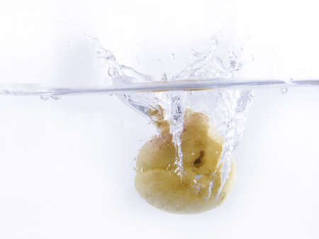 Fresh fruit´s picture over white backgroundの写真素材